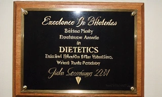 Riconoscimento professionale per eccellenza in dietetica